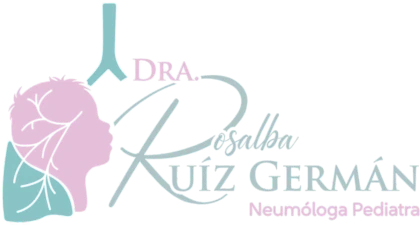 Logotipo Dra. Rosalba Ruiz Germán · Neumóloga Pediatra